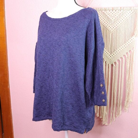 Talbots | Thin Knit Cotton Sweater 3X - Picture 1 of 8